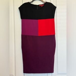 Narciso Rodriguez designation for Kohl’s knit colorblock dress